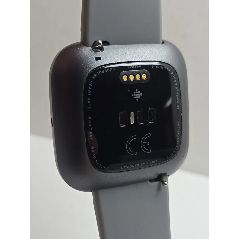 Fitbit Versa 2 Smartwatch Gray 40mm Alexa WR50M Always On Display No Charger